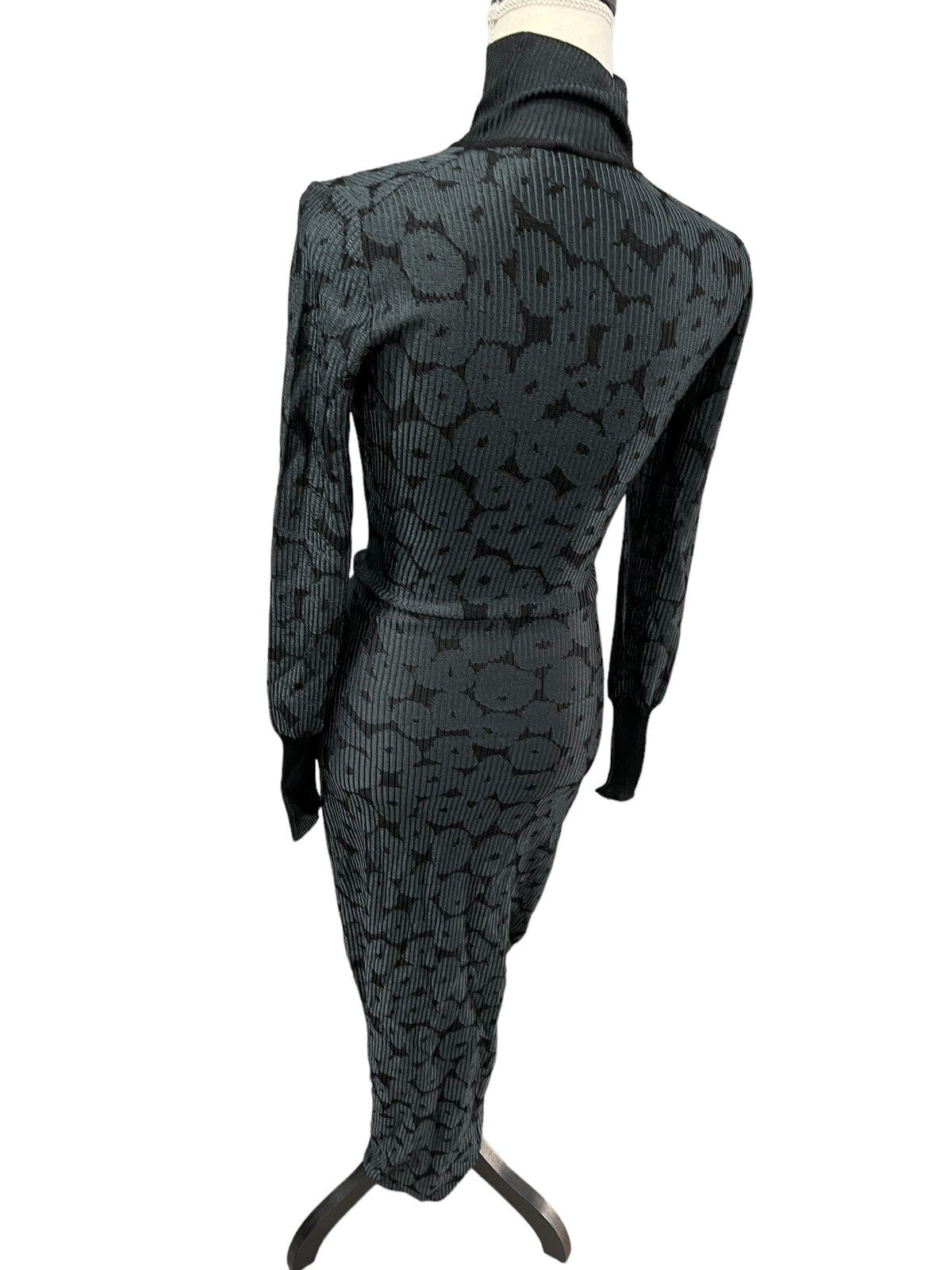 ALAIA Crinoline Jacquard Draped Dress Size 38/M NWT (Retail $2810)