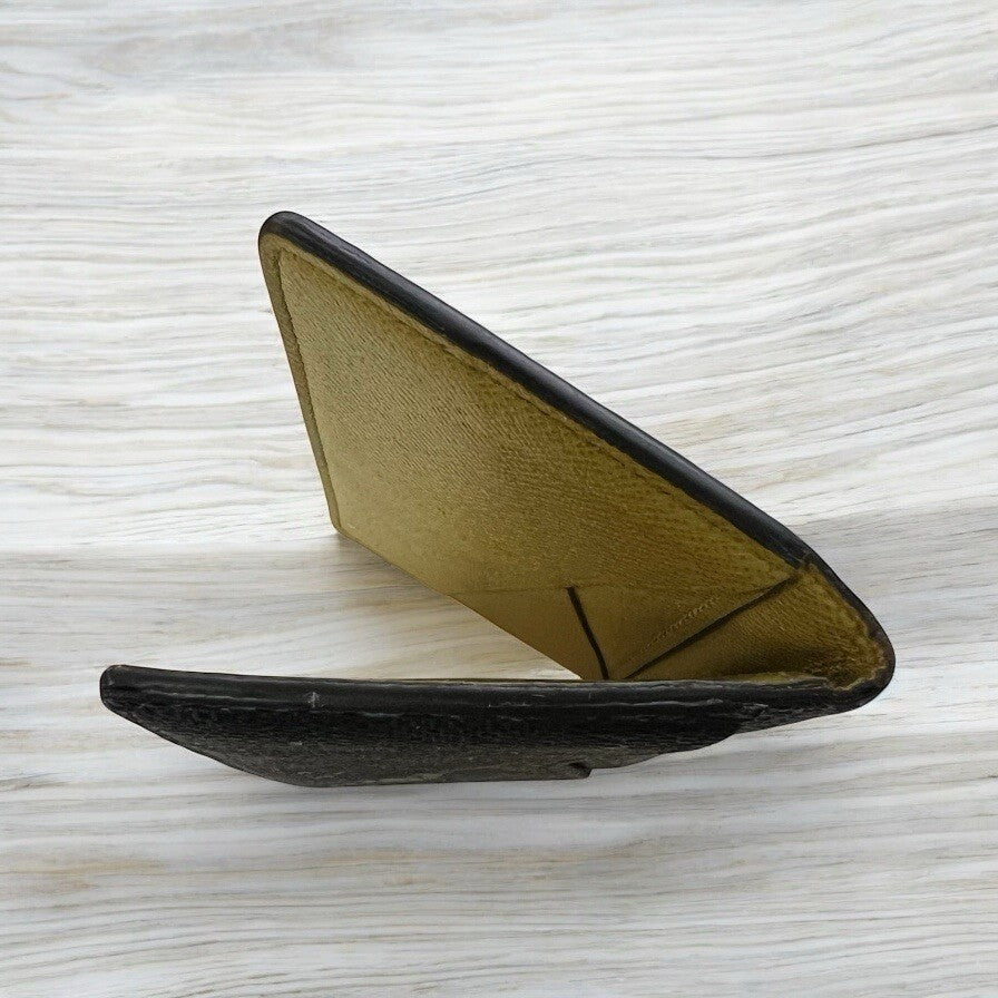 Louis Vuitton Pocket Organizer Damier Graphite Stamps Black With Authenticity