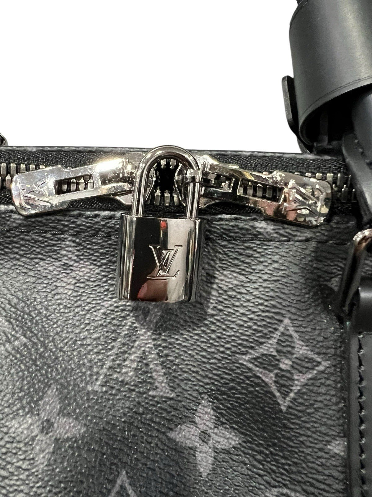 Louis Vuitton 2021 Monogram Eclipse Keepall 55 W/Authenticity