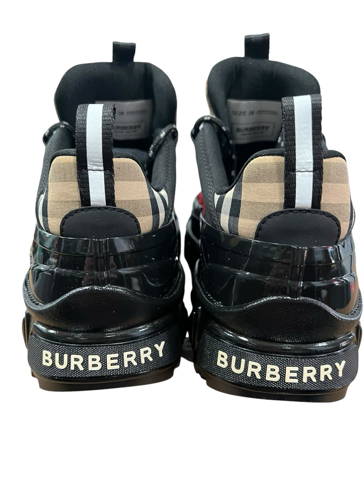 Burberry Vintage Check Chunky Sneakers Size 38/US8