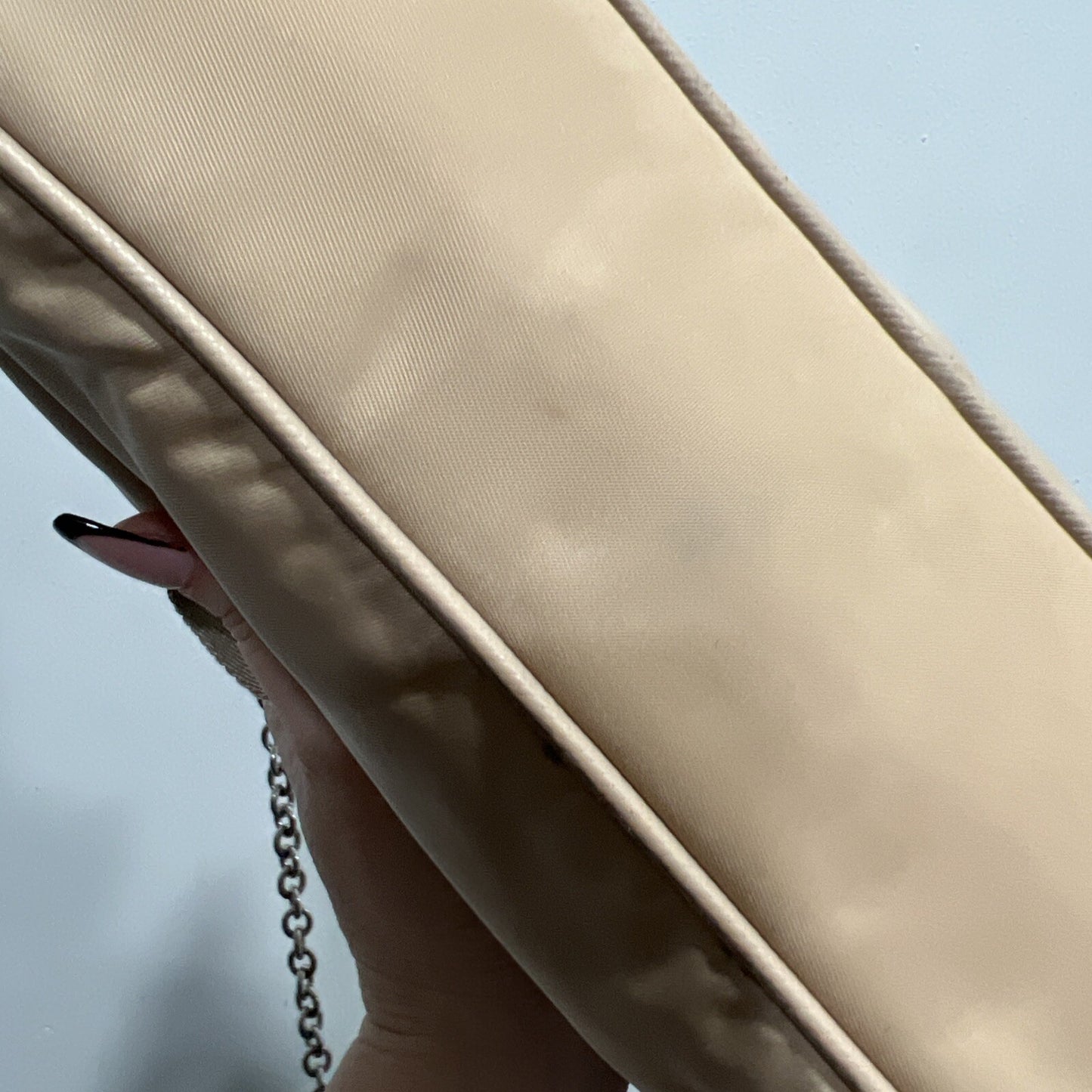 Prada Nylon Beige Re-Edition Re-Nylon Crossbody