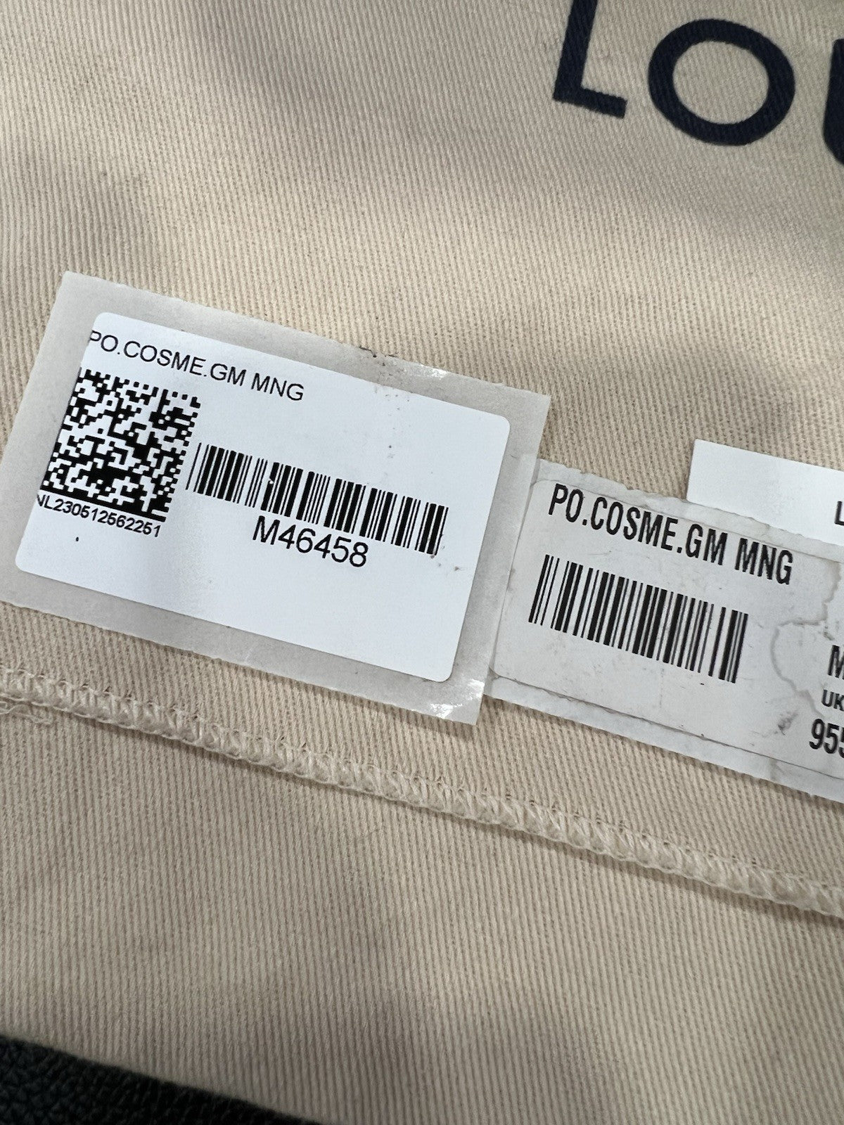 Louis Vuitton Monogram GM Cosmetic Pouch