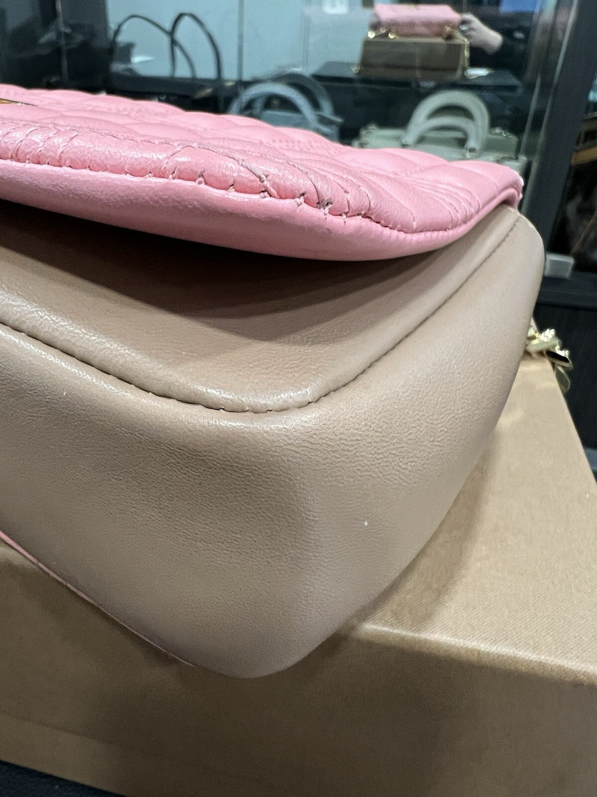 Burberry Lola Peony/Camel Small