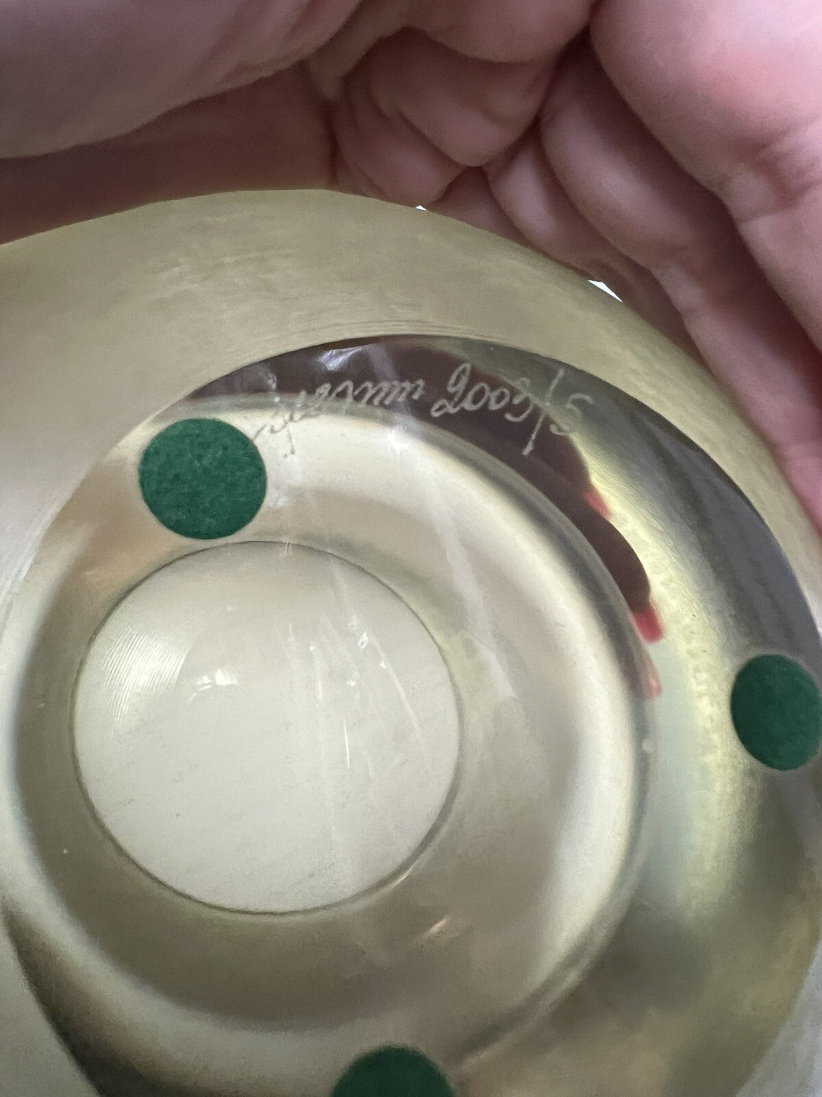 Venini Inciso 2003/5 Blown Glass Bowl Vase