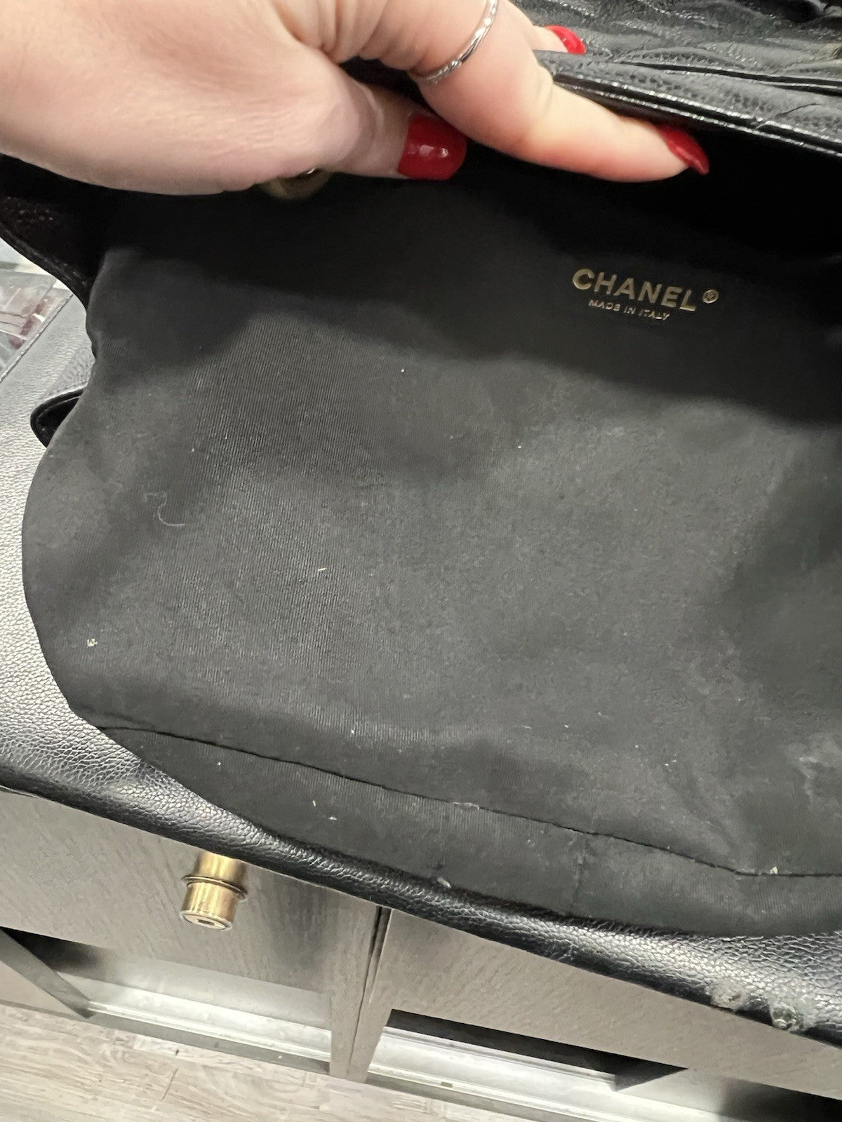 Chanel GST Grand Shopper Tote With Authenticity