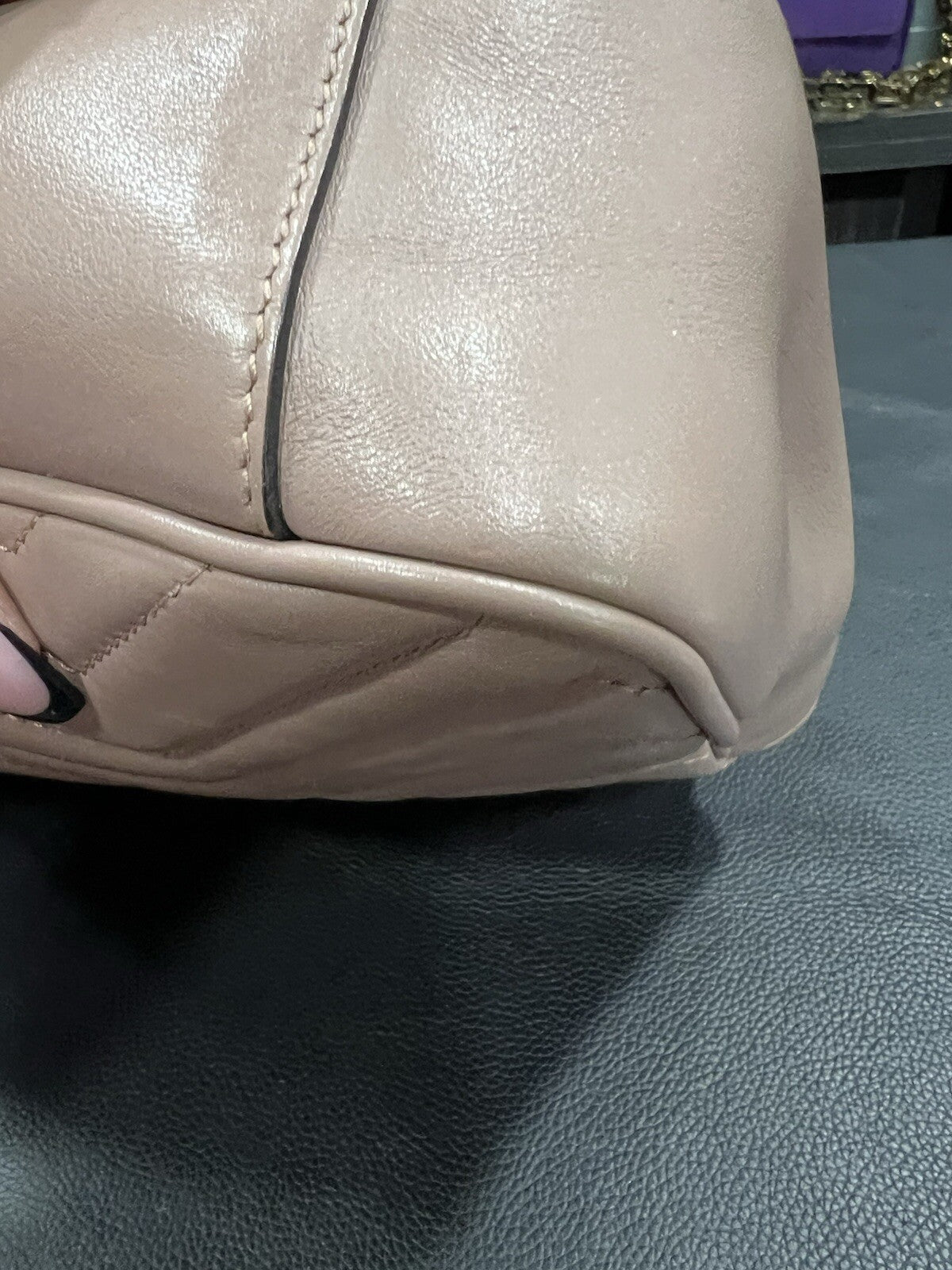Gucci Matelasse Small GG Marmont Shoulder Bag