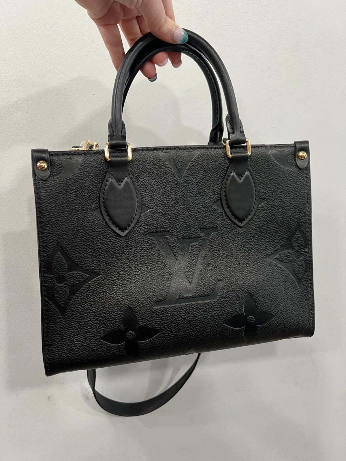 Louis Vuitton Empreinte Noir Onthego PM Crossbody Retail $3400