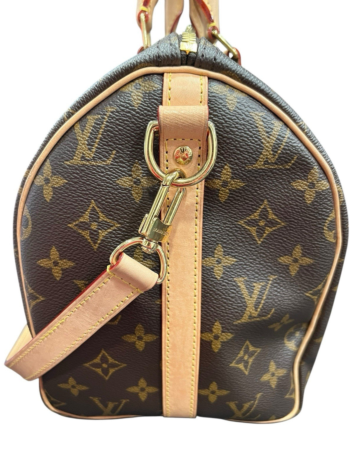 Louis Vuitton Monogram Speedy Bandouliere 30 W/Lock & Key