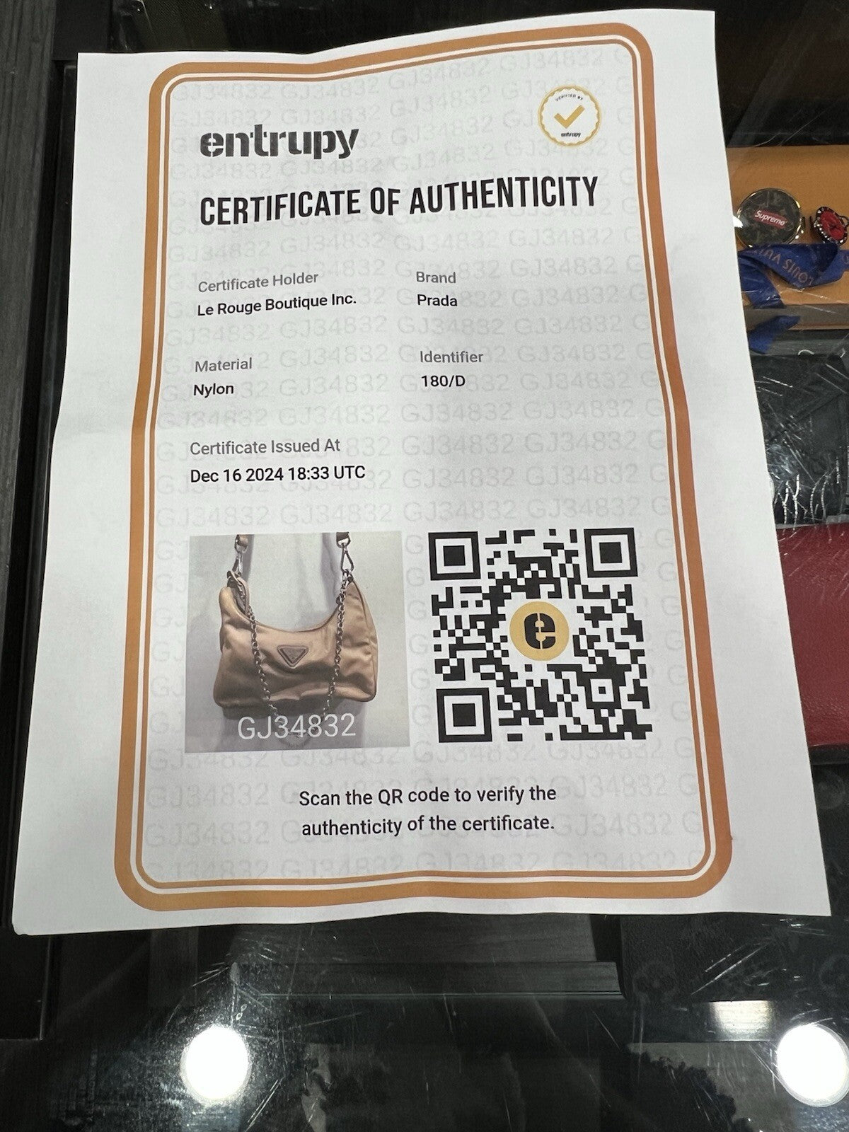 Prada Nylon Beige Re-Edition Re-Nylon Crossbody