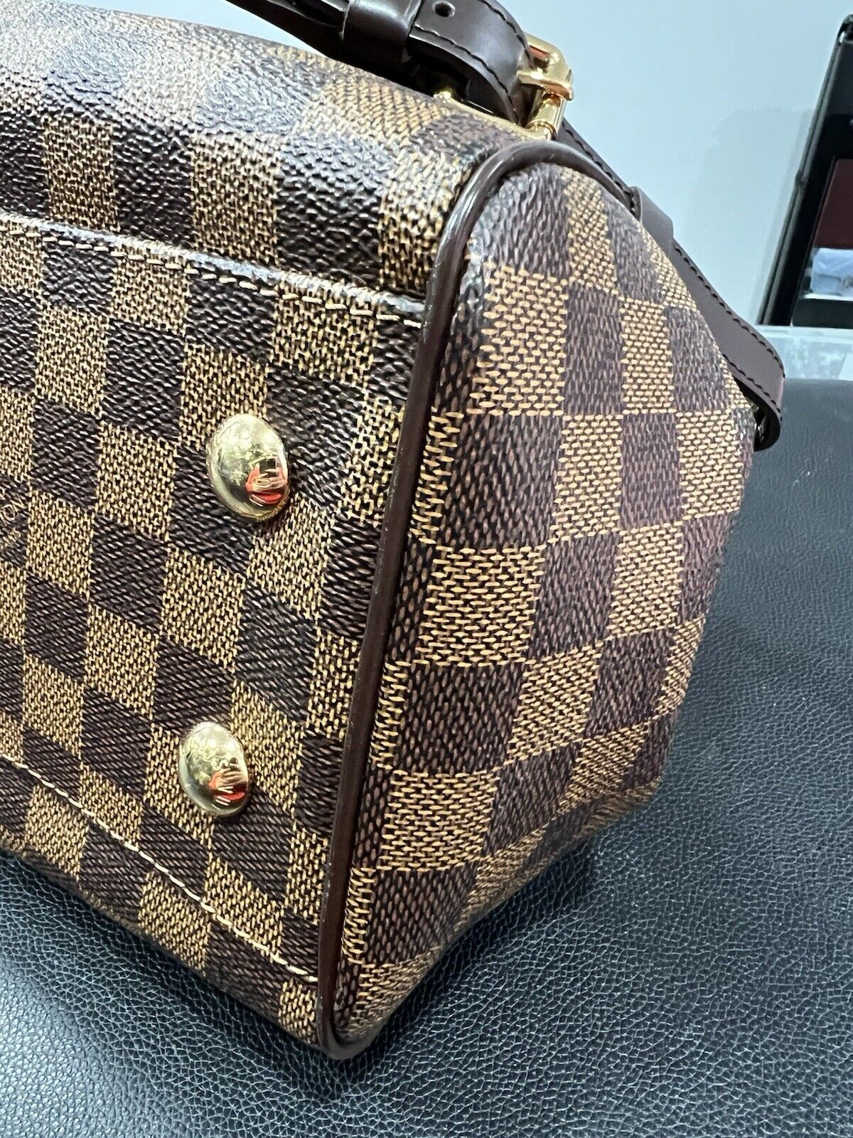 Louis Vuitton Damier EbeneTrevi PM W/Certificate Of Authenticity