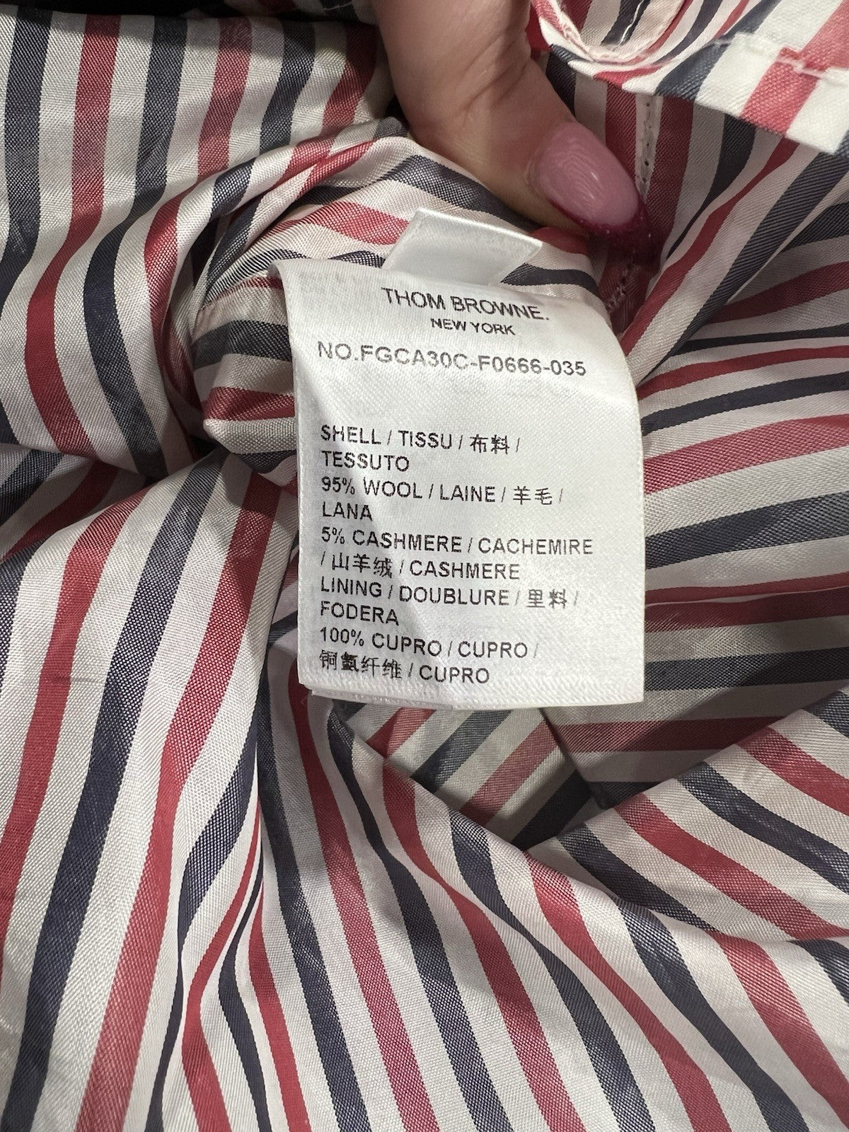 Thom Browne Pleated Asymmetric Mixed Media Wrap Skirt Size XS Retail $4470