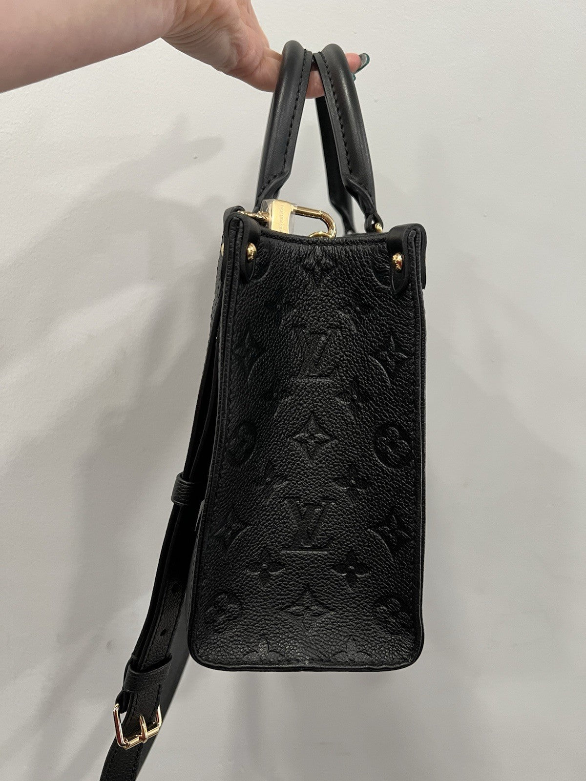 Louis Vuitton Empreinte Noir Onthego PM Crossbody Retail $3400