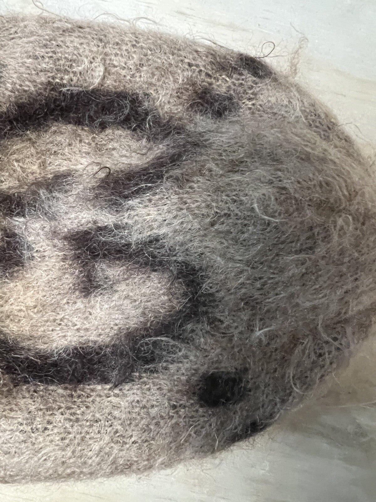 Gucci Signature G Mohair Beanie Size S