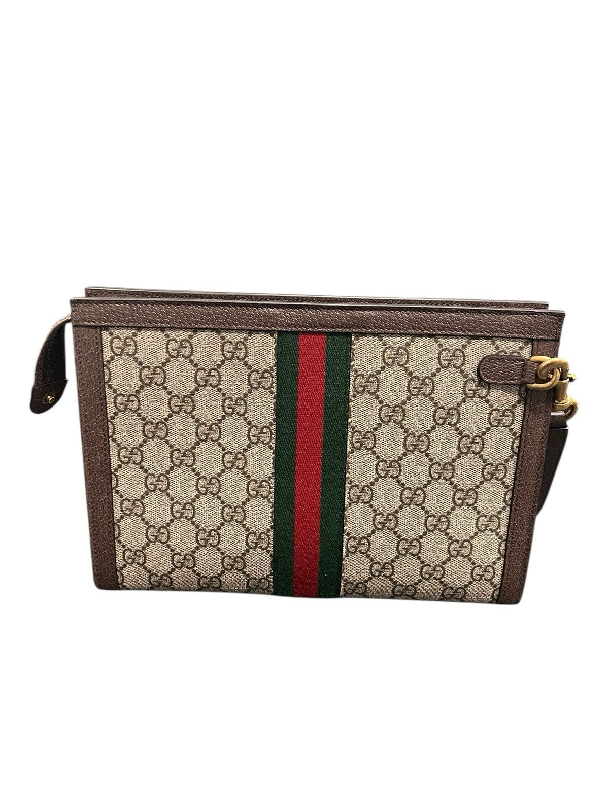 Gucci Ophidia Clutch Bag NWT Box Duster & Authenticity Retail $1150