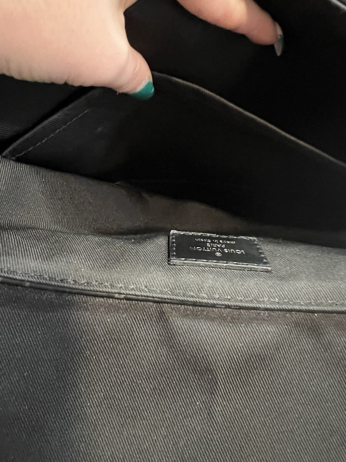Louis Vuitton Monogram Eclipse District PM Messenger W/Authenticity