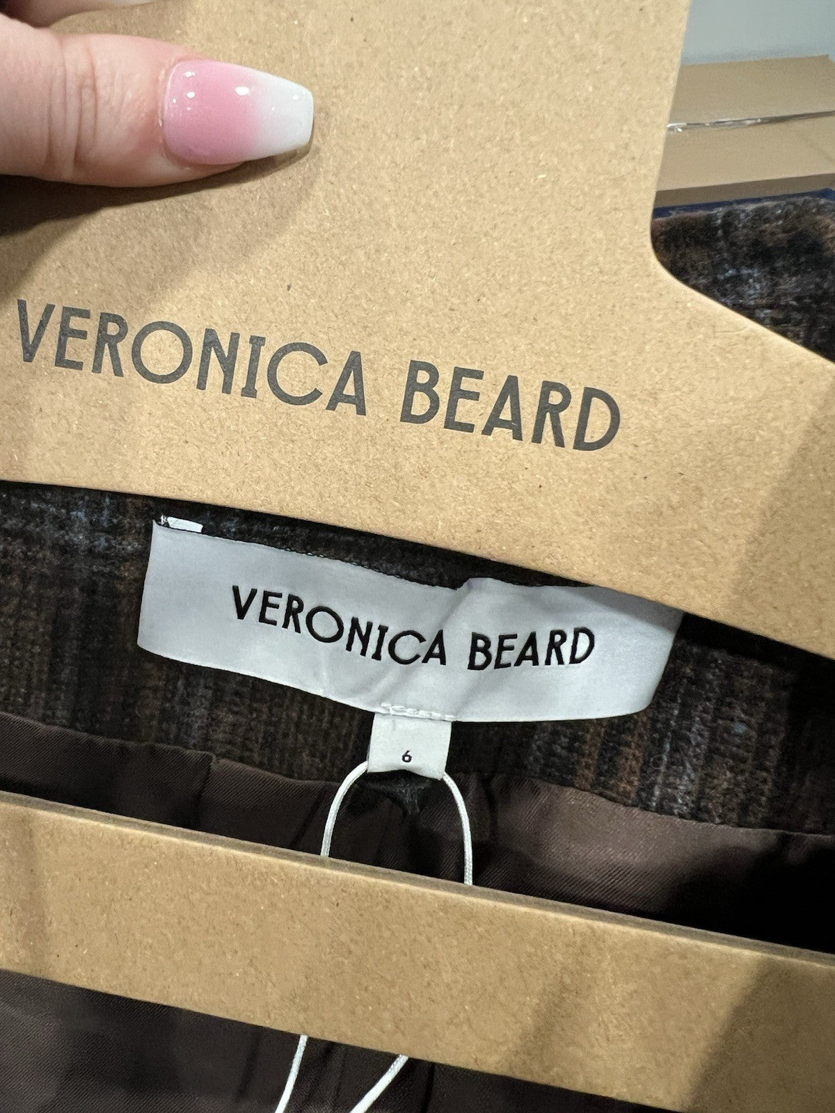 Veronica Beard Maci Dickey Wool Jacket NWT Retail $698 Size 6