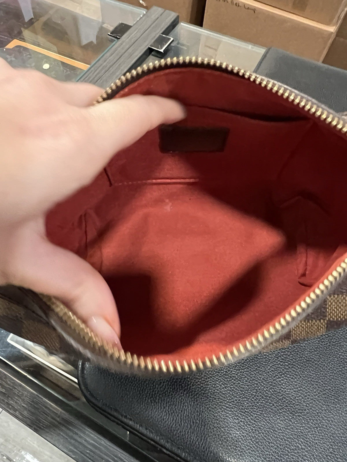 Louis Vuitton Damier Ebene Illovo PM W/Authenticity