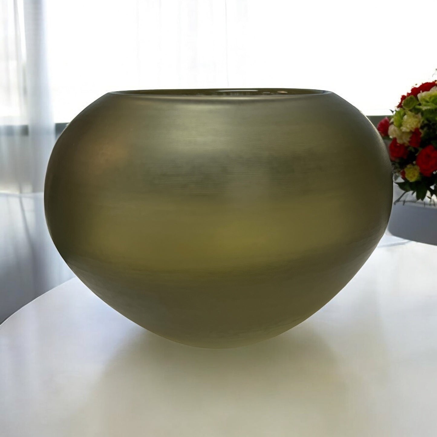 Venini Inciso 2003/5 Blown Glass Bowl Vase