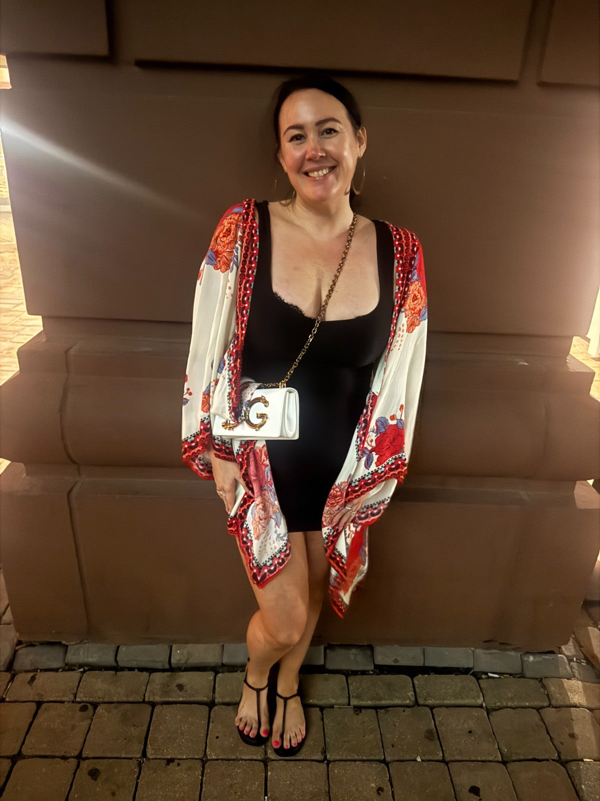 Dolce & Gabbana Mini White Borocco Girls Phone Bag Box & Duster