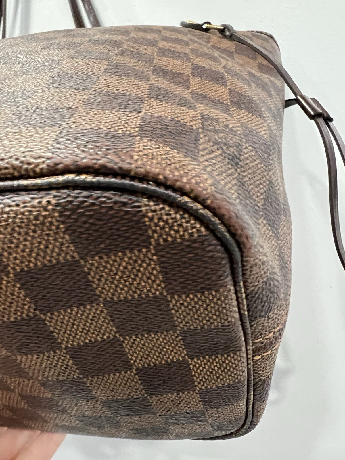 Louis Vuitton Damier Ebene Neverful MM W/Authenticity (NO INSERT)