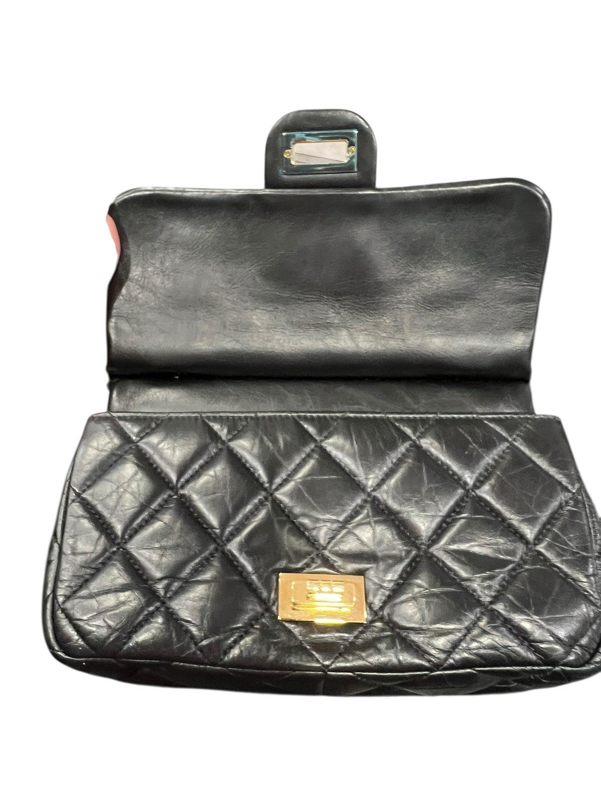 Chanel Small 2.55 Reissue Flap Hanger Bag W/Duster & Authenticity