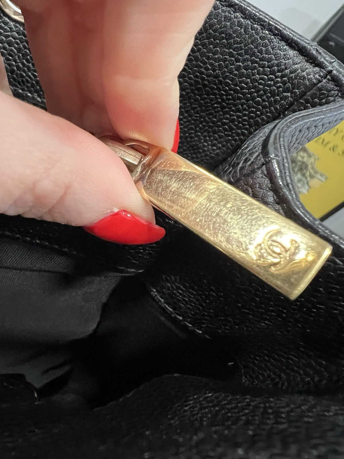 Chanel GST Grand Shopper Tote With Authenticity