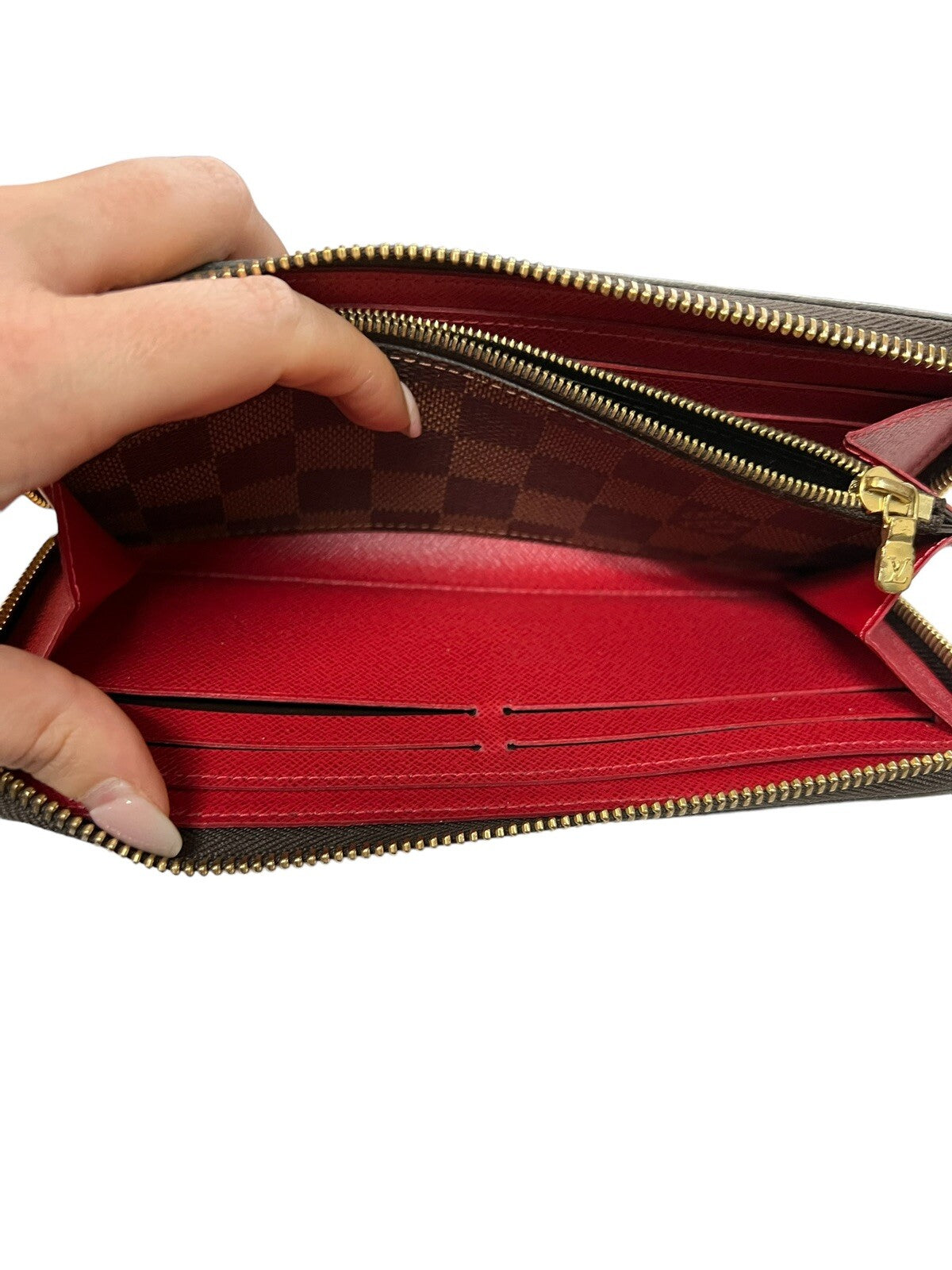 Louis Vuitton Clemence Wallet W/Certificate Of Authenticity