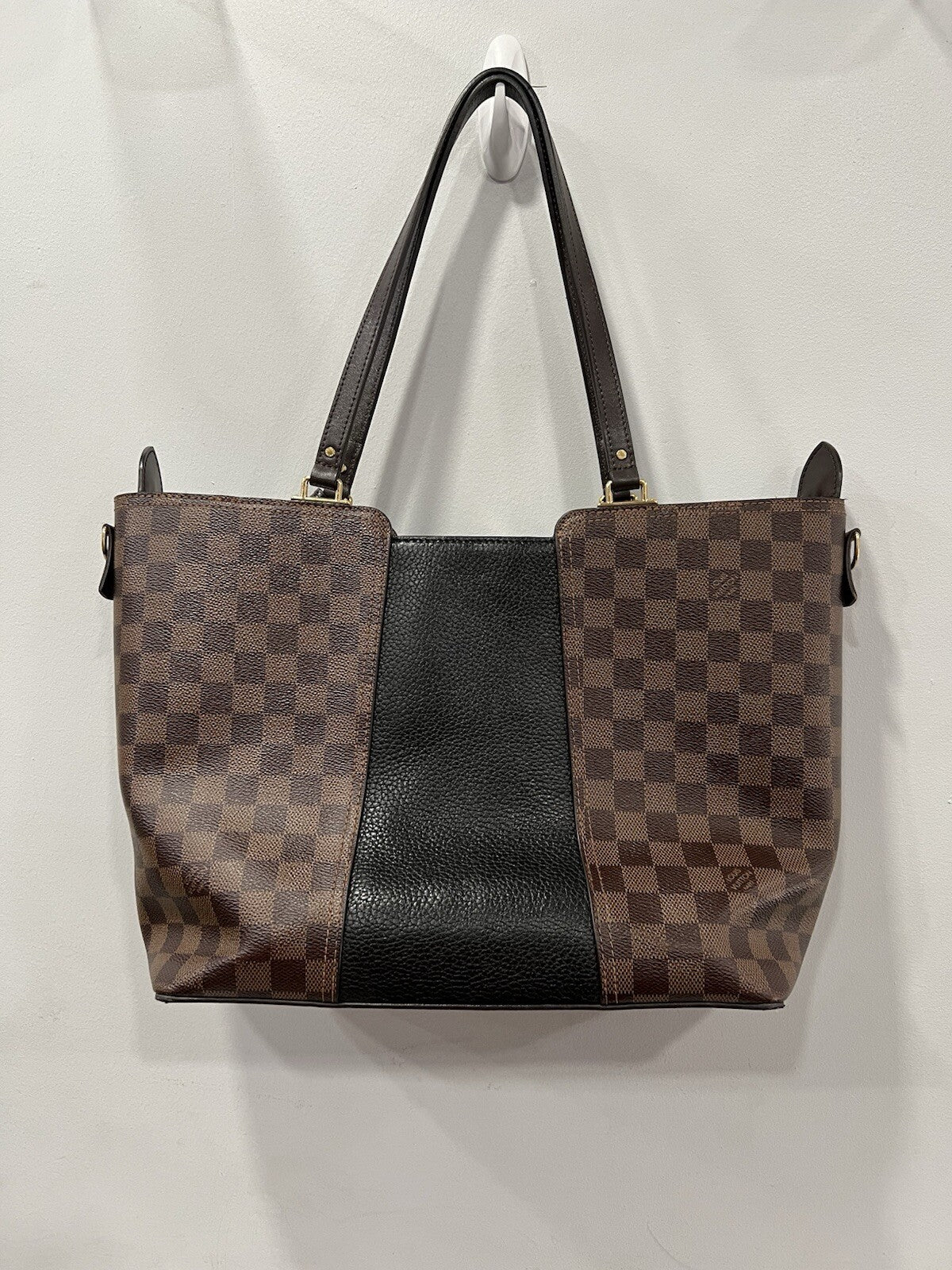 Louis Vuitton Damer Ebene "Jersey" Tote Bag W/Certificate Of Authenticity