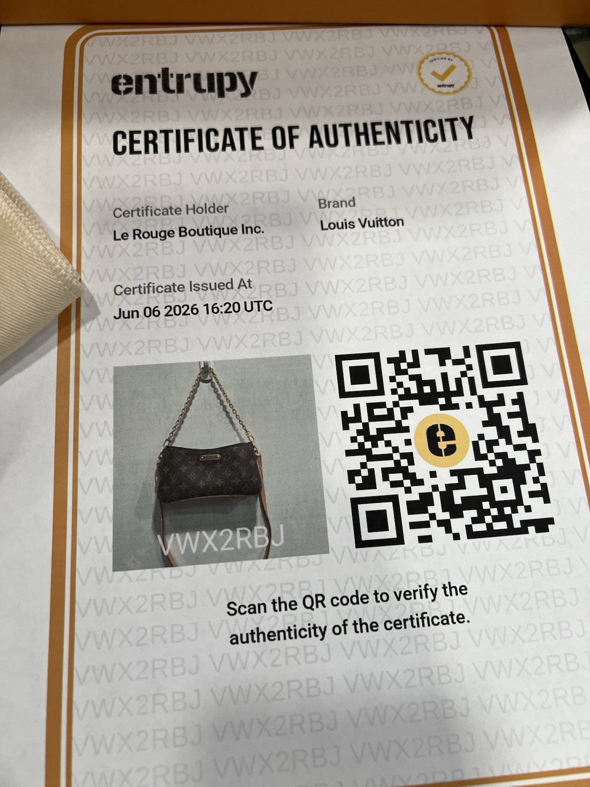 Louis Vuitton Monogram Liv Pochette Crossbody Box Duster & Bag Retail $1950