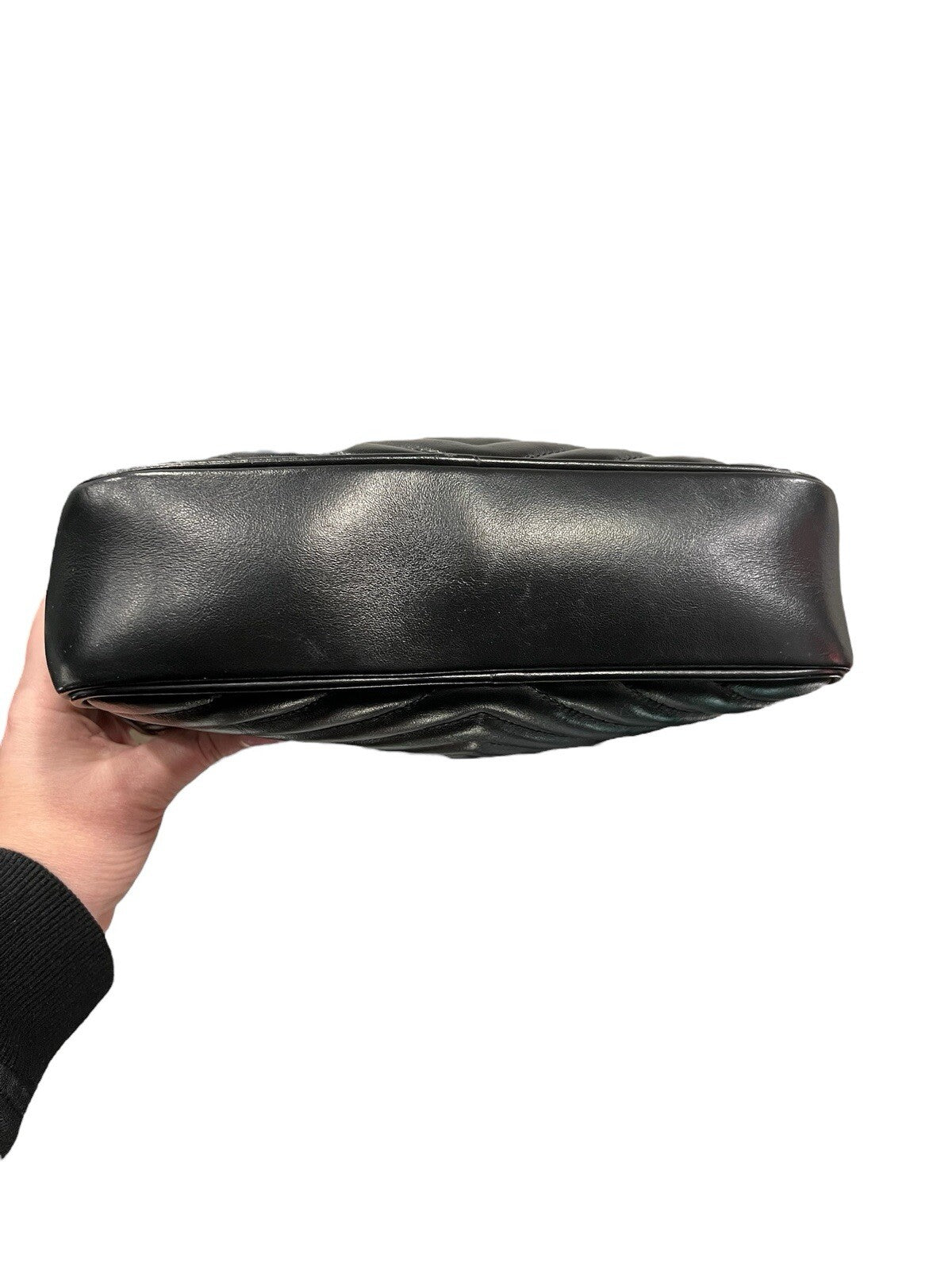 YSL Saint Laurent Black Lou Camera Bag