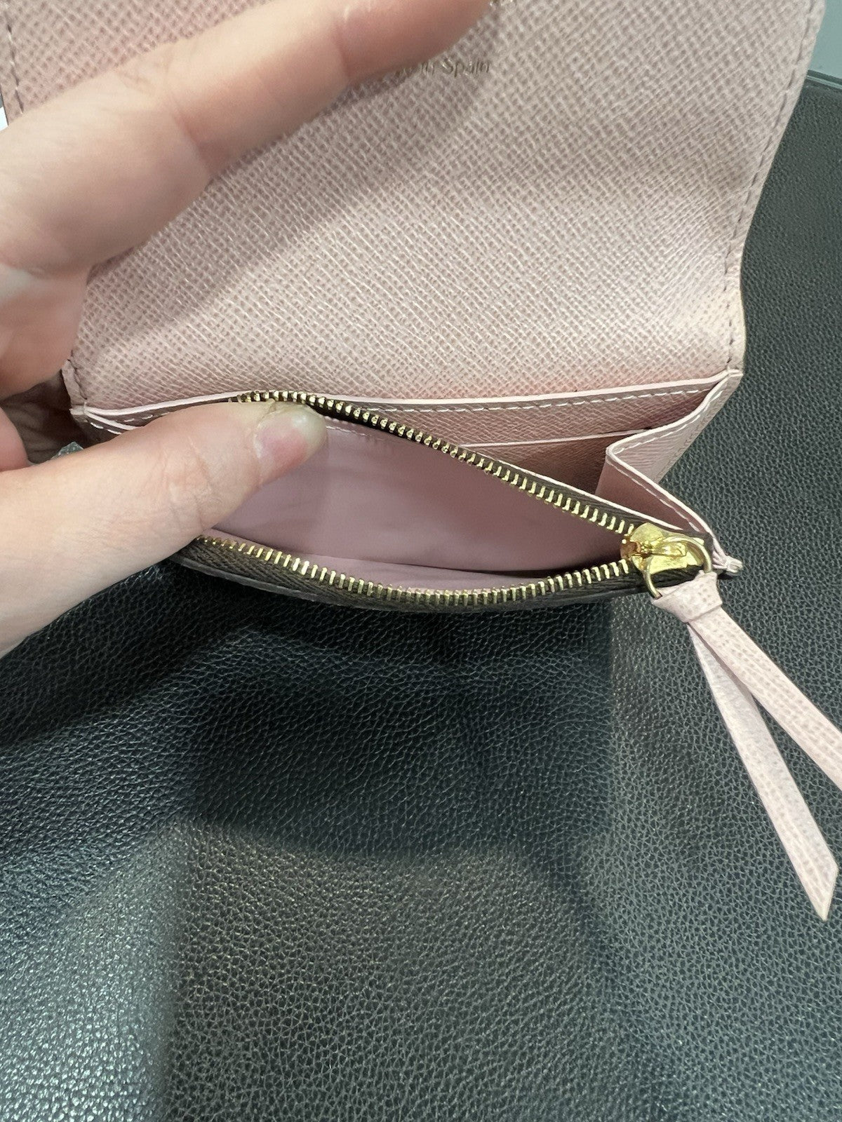 Louis Vuitton Monogram Rosalie Coin/Card Purse Ballerine With Authenticity