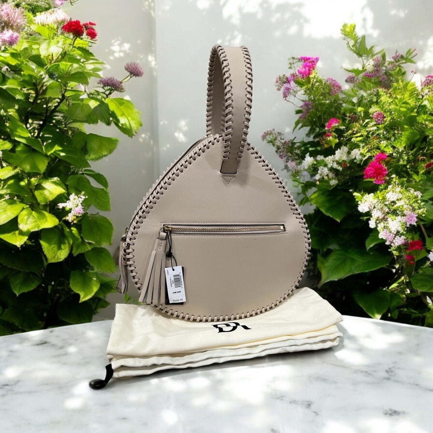 Banana Republic Triunfo Wrist Bag NWT & Duster Bone (Retail $600)