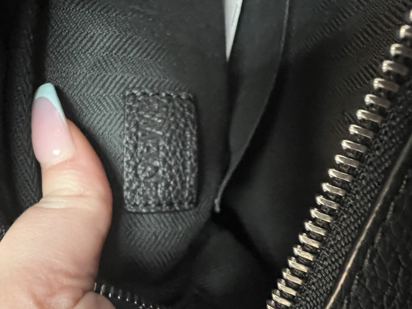 Loewe XS Military Messenger Bag In Black W/Cert of Authenticity