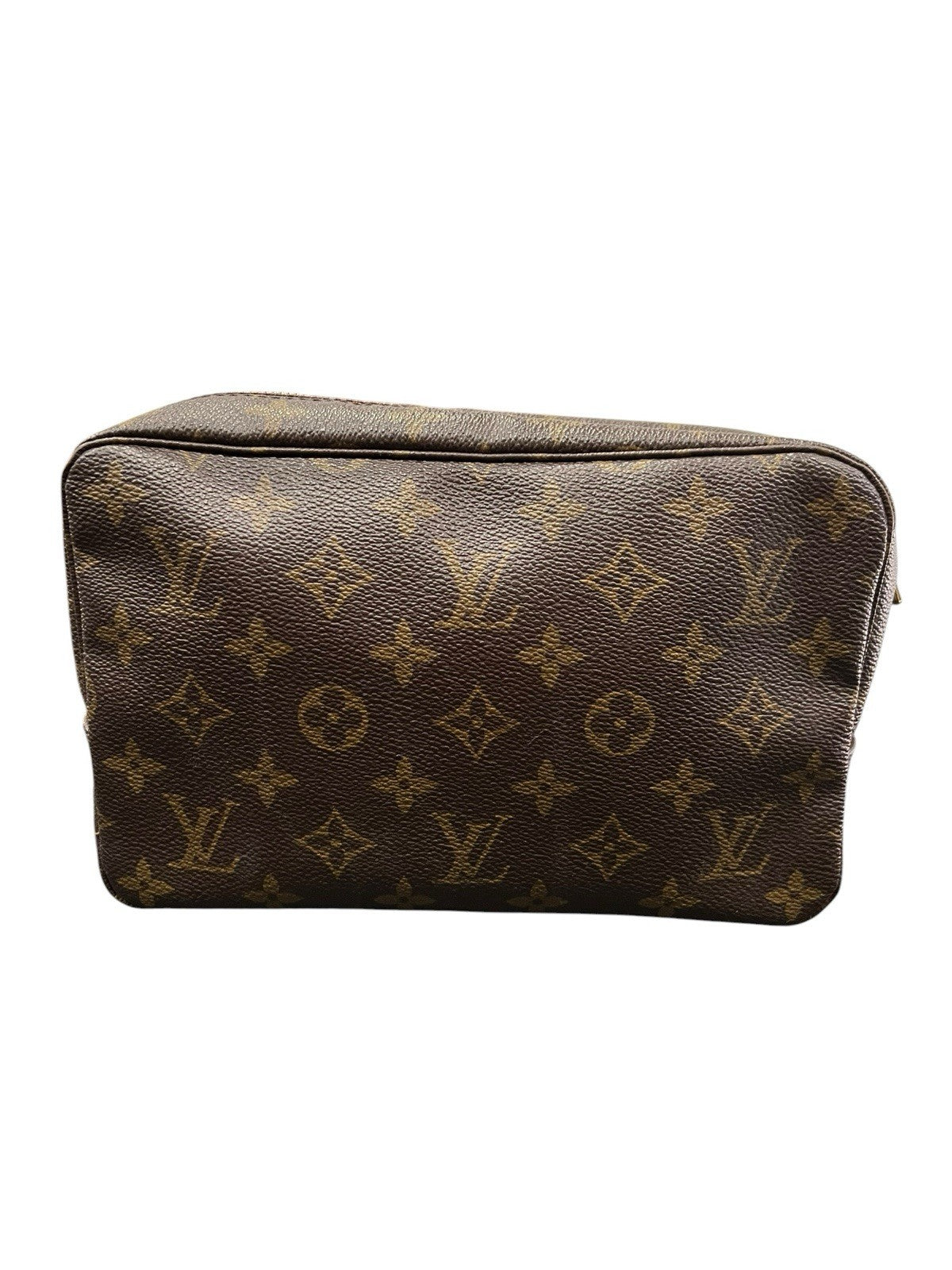 Louis Vuitton Monogram Soft Travel Case Clutch Bag With Authenticity