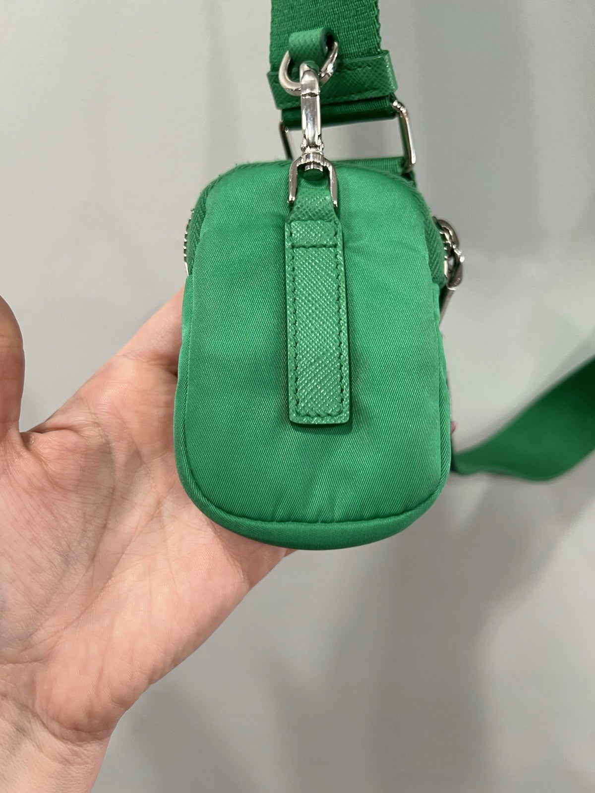 Prada Nylon Green Re-Edition 2005 With Certificate Of Authenticity