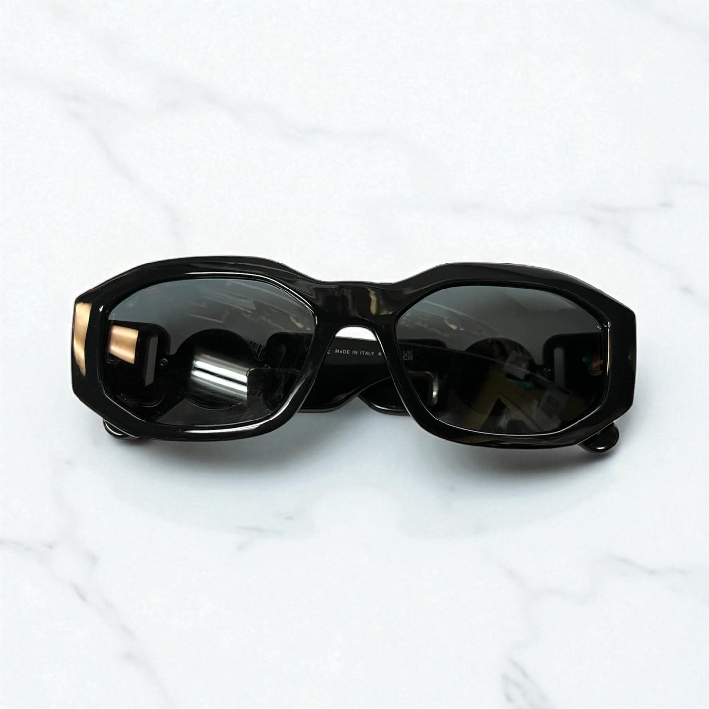 Versace Iconic Medusa Head Sunglasses Model VE4361 53mm Retail $384 NEW