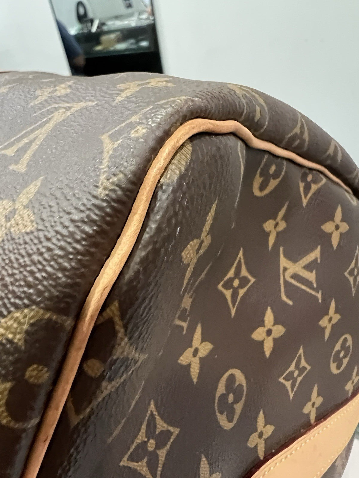 Louis Vuitton 2024 Monogram Keepall 55 With Duster Lock & Key