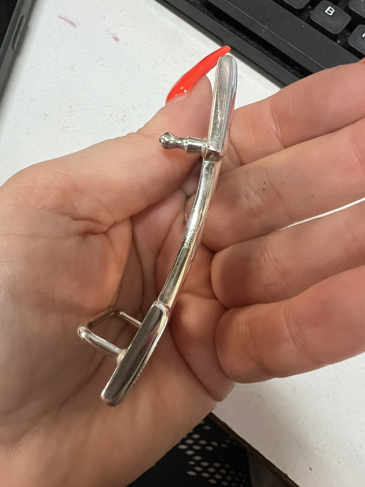 Hermes .925 H Buckle (RARE) Touraeg Croc & Reversible Belts Sz 85