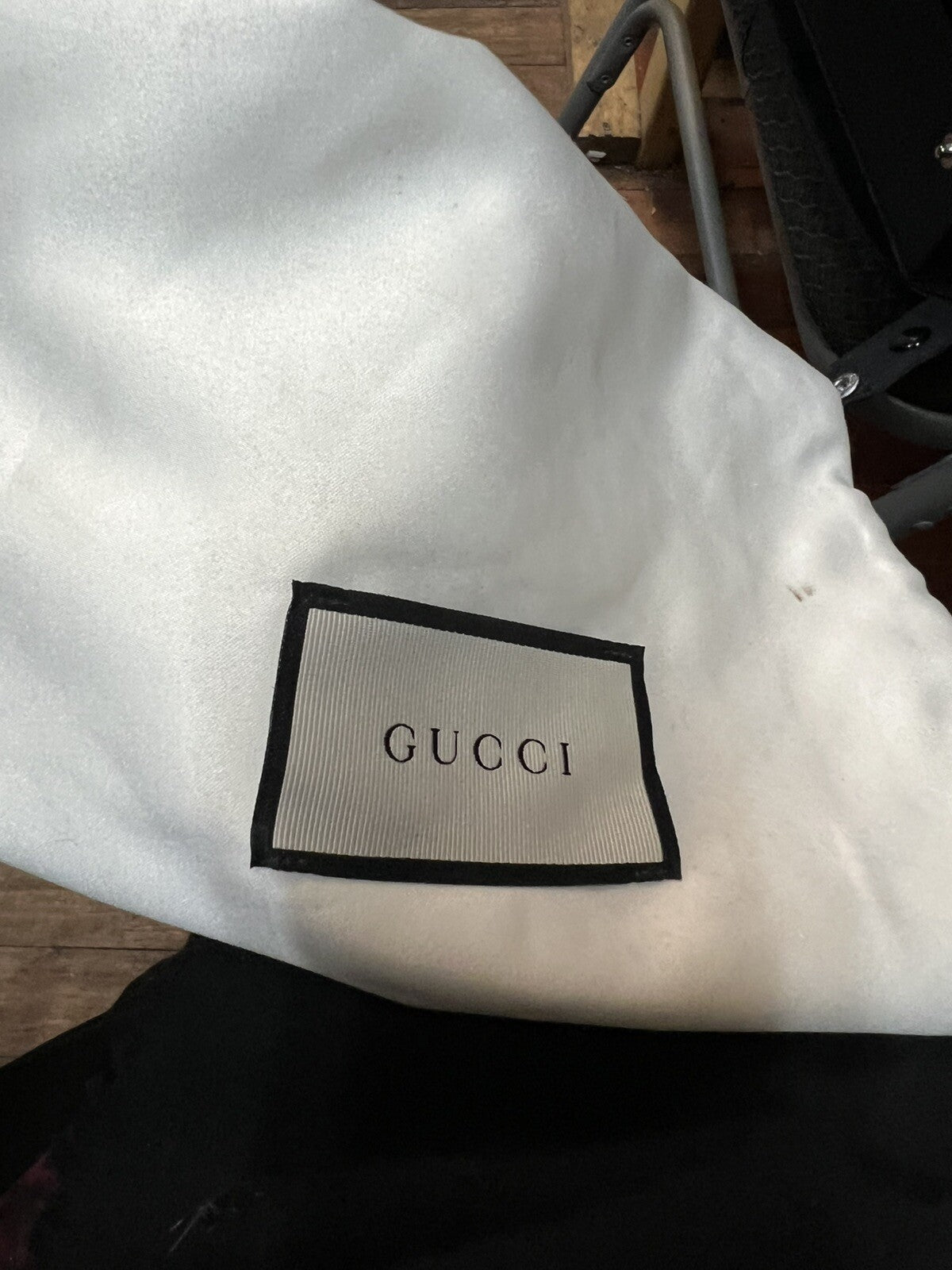 Gucci Kika Interlocking G Web Sandal Size 40/US 10 W/Duster