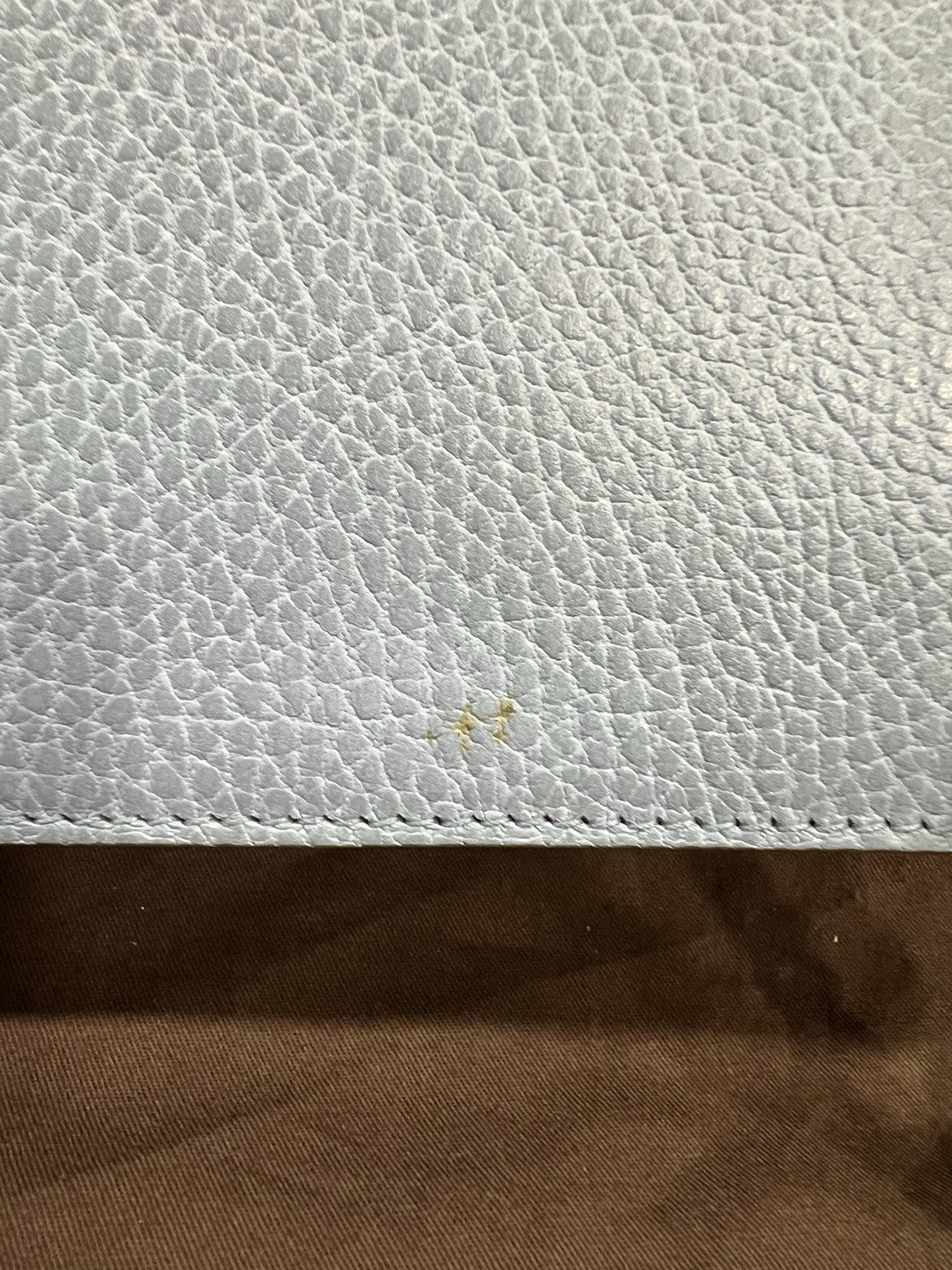 Gucci Light Blue Small Interlocking G Dollar Bag With Duster & Certificate