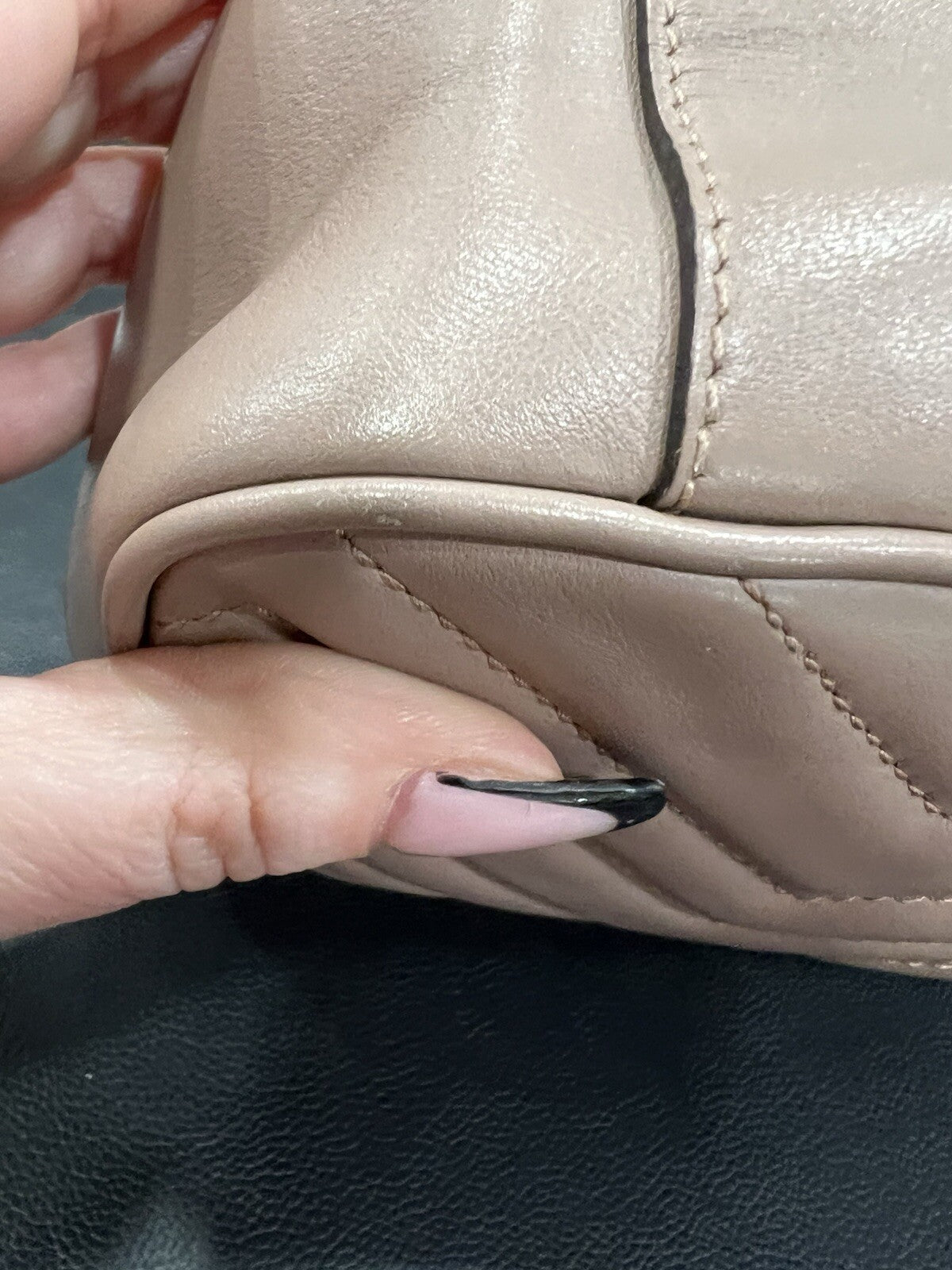 Gucci Matelasse Small GG Marmont Shoulder Bag