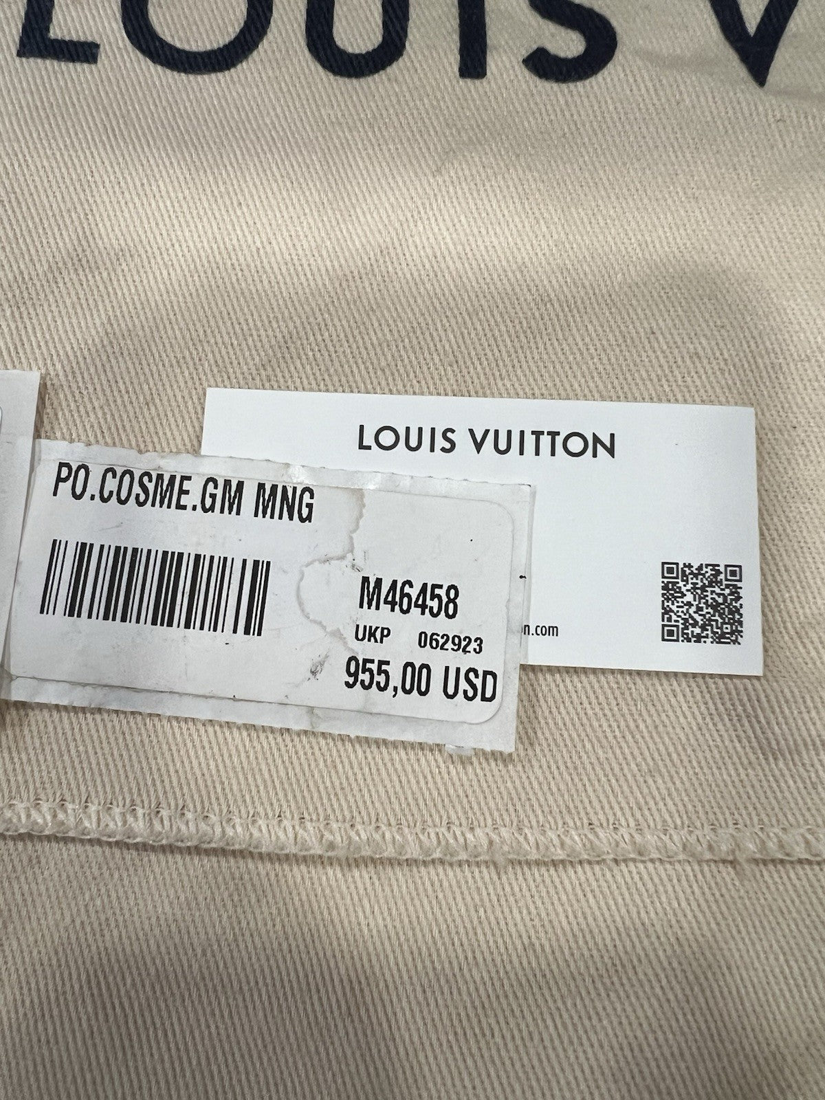 Louis Vuitton Monogram GM Cosmetic Pouch