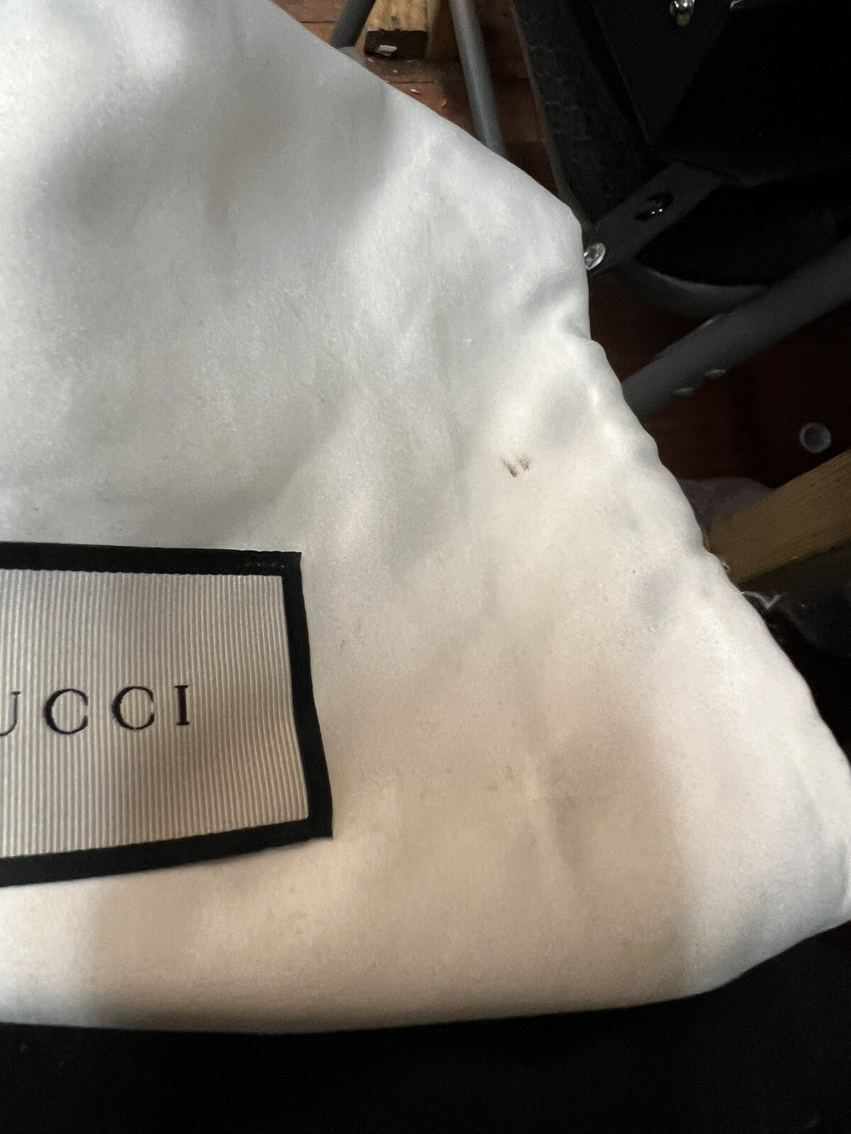 Gucci Kika Interlocking G Web Sandal Size 40/US 10 W/Duster