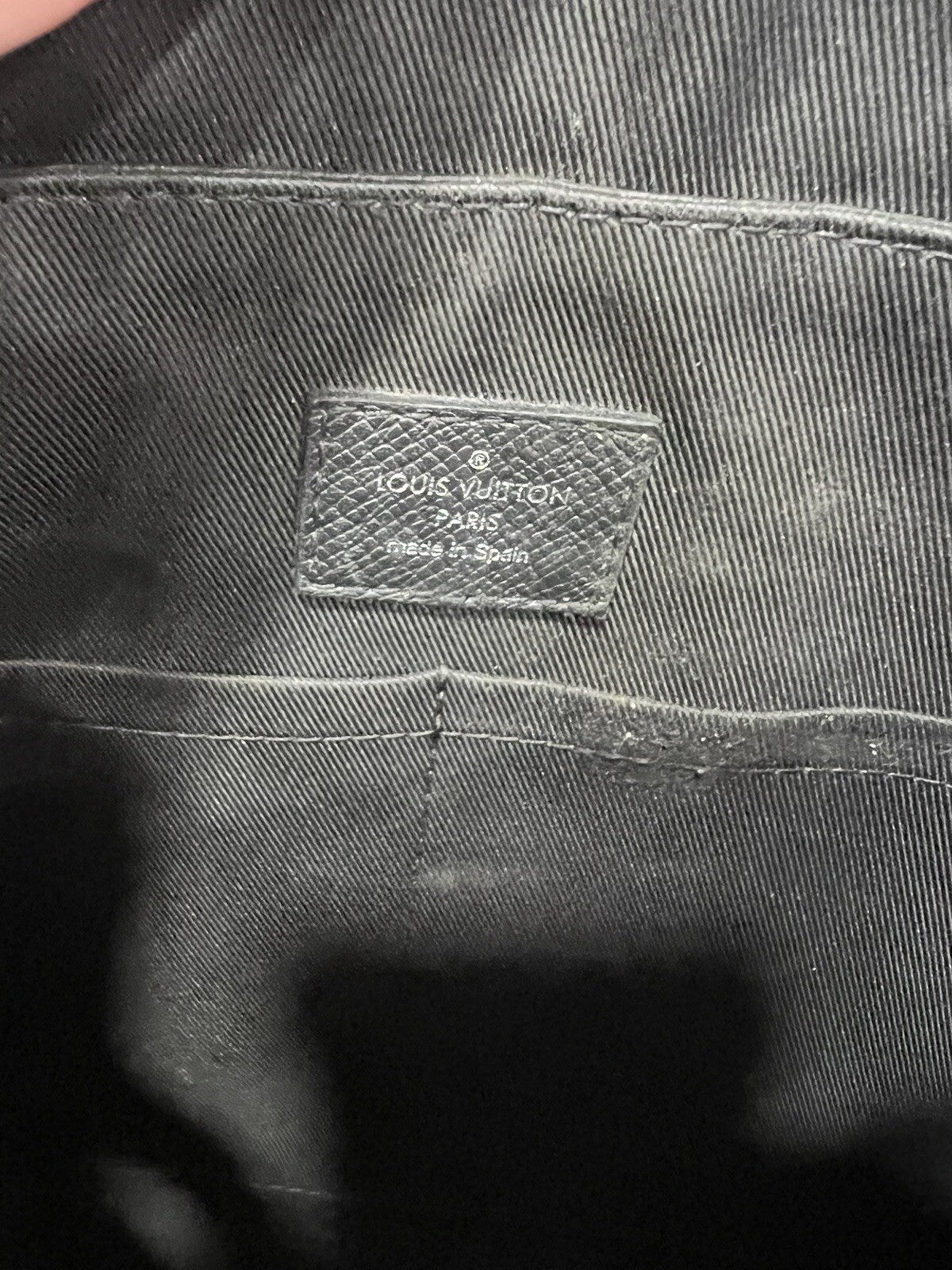 Louis Vuitton Outdoor Flap Messenger Bag Eclipse W/Certificate Of Authenticity