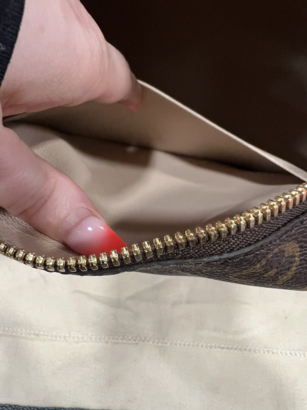 Louis Vuitton Monogram GM Cosmetic Pouch