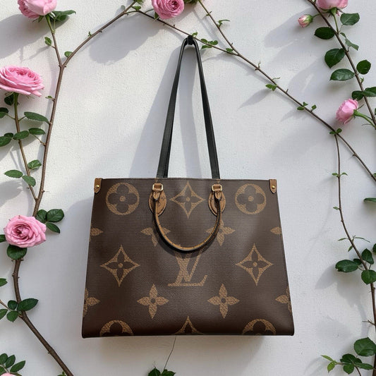 Louis Vuitton Onthego MM Monogram Reverse W/Authenticity Retail $3400