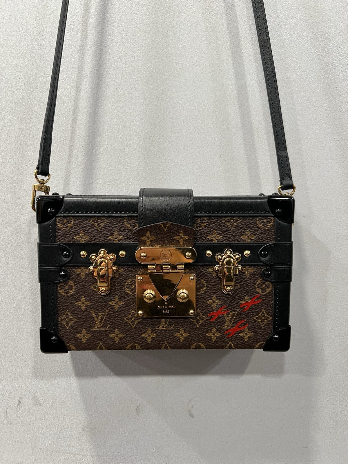 Louis Vuitton Petit Malle Souple Trunk Bag Box & Authenticity Retail $6400
