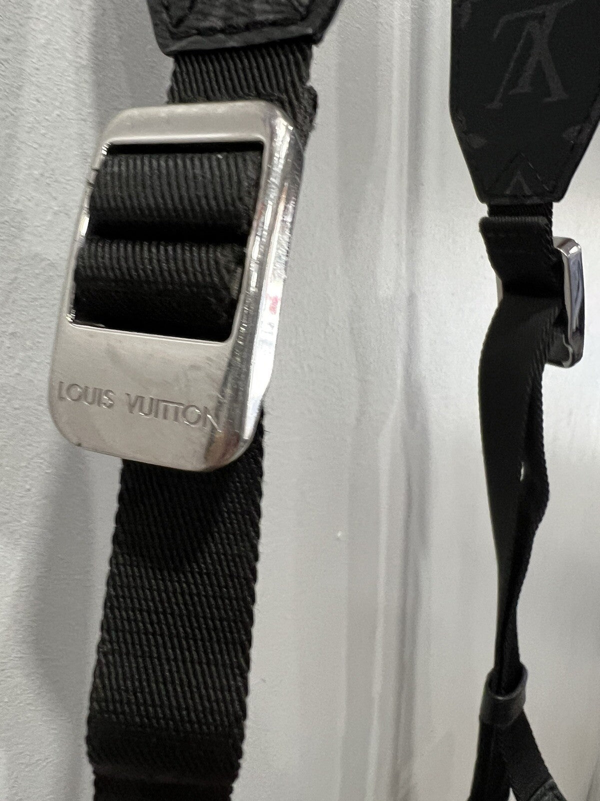 Louis Vuitton Outdoor Flap Messenger Bag Eclipse W/Certificate Of Authenticity