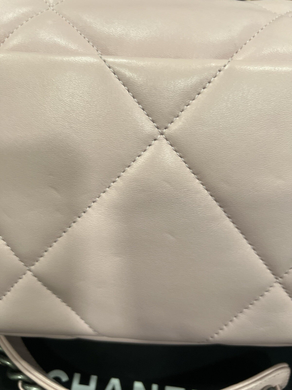 Chanel Medium 19 Flap Bag Baby Pink W/Authenticity Retail $6600