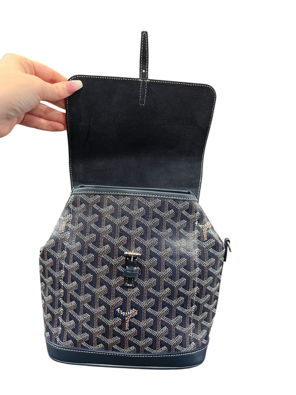 Goyard Goyardine Mini Alpin backpack With Authenticity Retail $4000